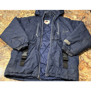 Vintage Nike AIR Hooded Insulated Jacket